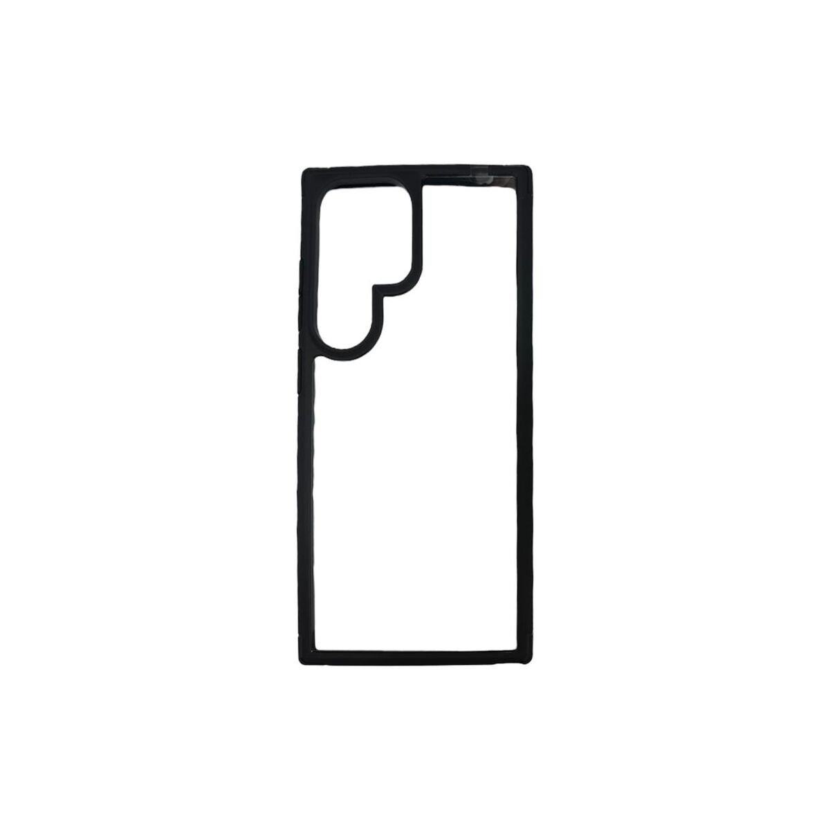 Case transparente con negro Samsung S24 ultra