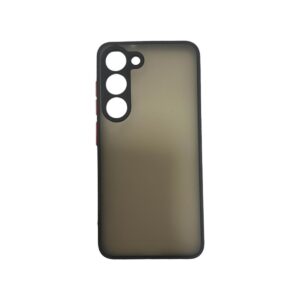 Case transparente con negro samsung S23
