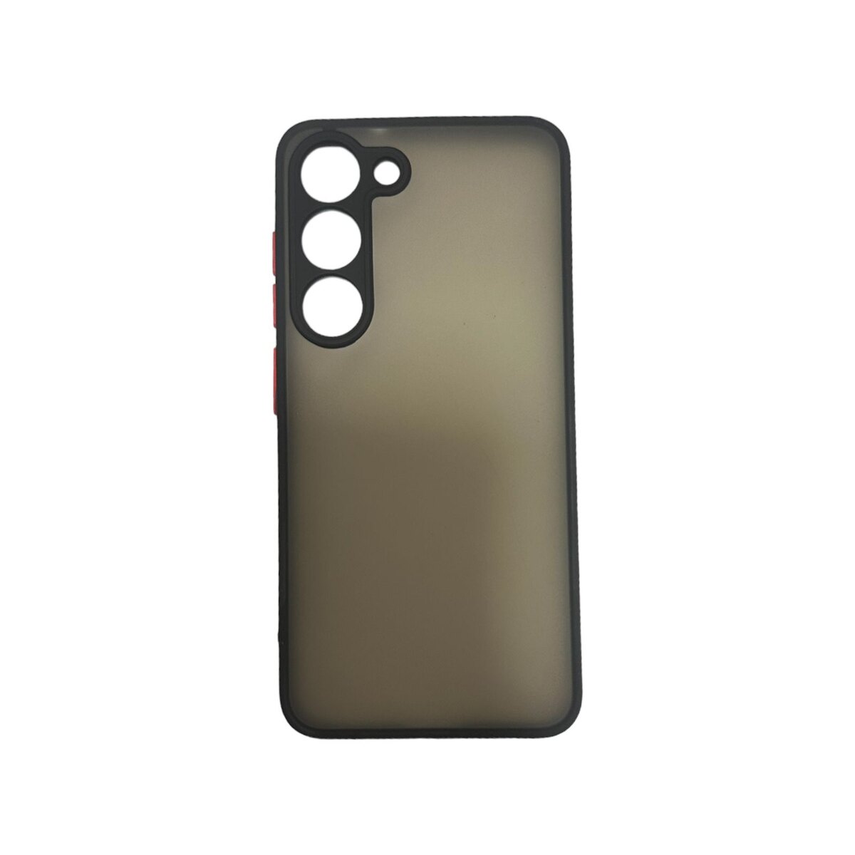 Case transparente con negro samsung S23
