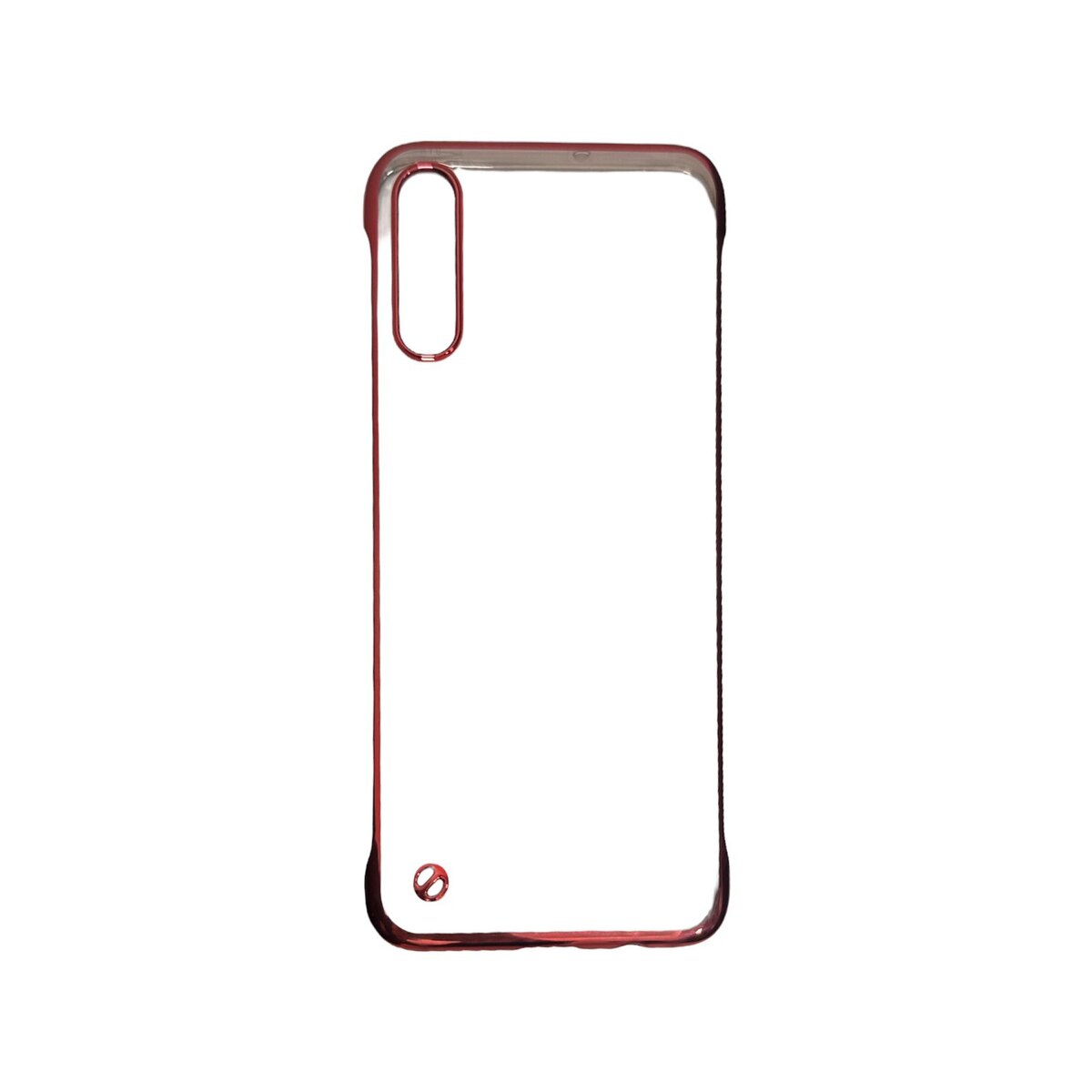 Case transparente con rojo Samsung A 70