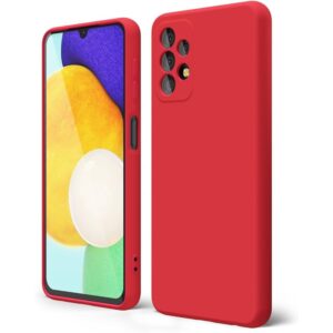Silicone case rojo mate samsung galaxy A32 5G