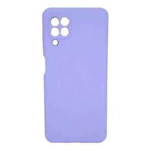 Silicone case morado samsung galaxy A22 4G