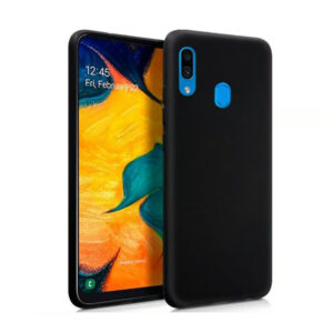 Silicone case negro samsung galaxy A20