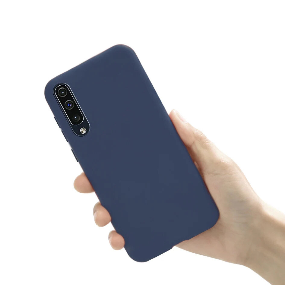 Silicone case azul samsung galaxy A30S