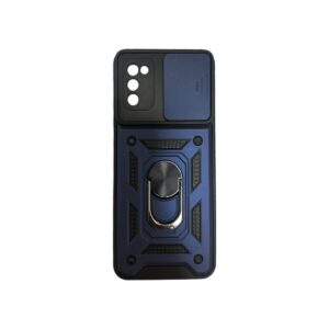Case negro con azul samsung galaxy A02S
