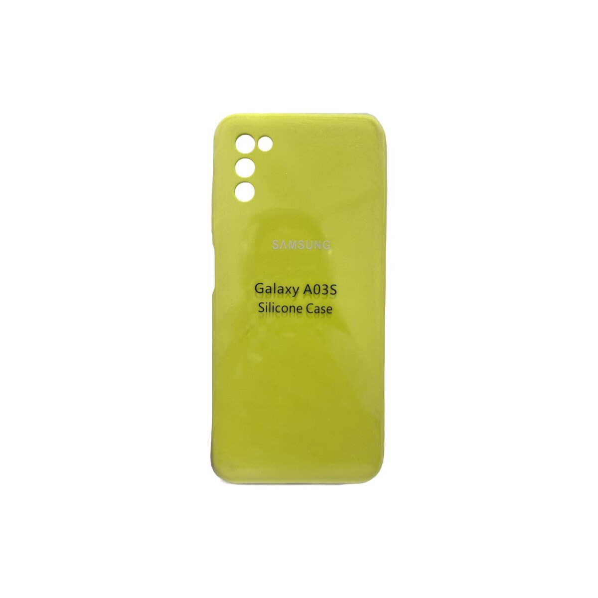 Silicone case verde psitacho samsung galaxy A03S