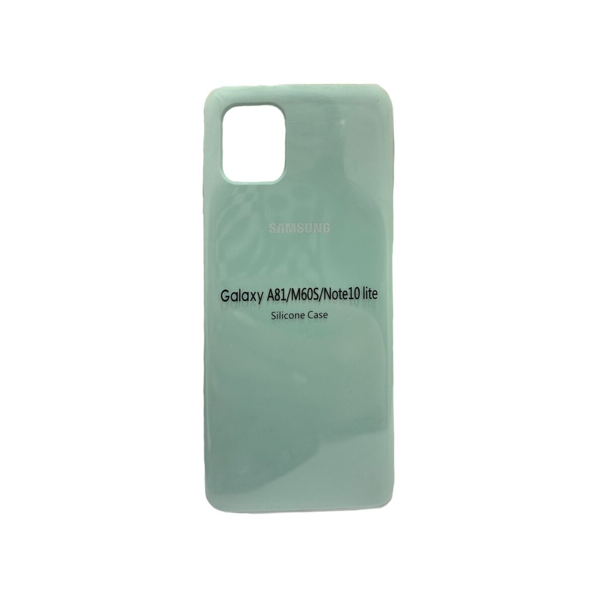 Silicone case azul agua marina samsung galaxy A81