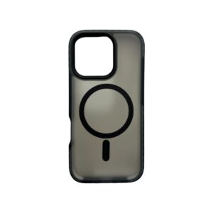 Case magsafe negro iphone 16 pro max