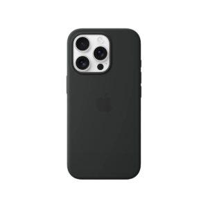 Silicone case negro iphone 16 pro