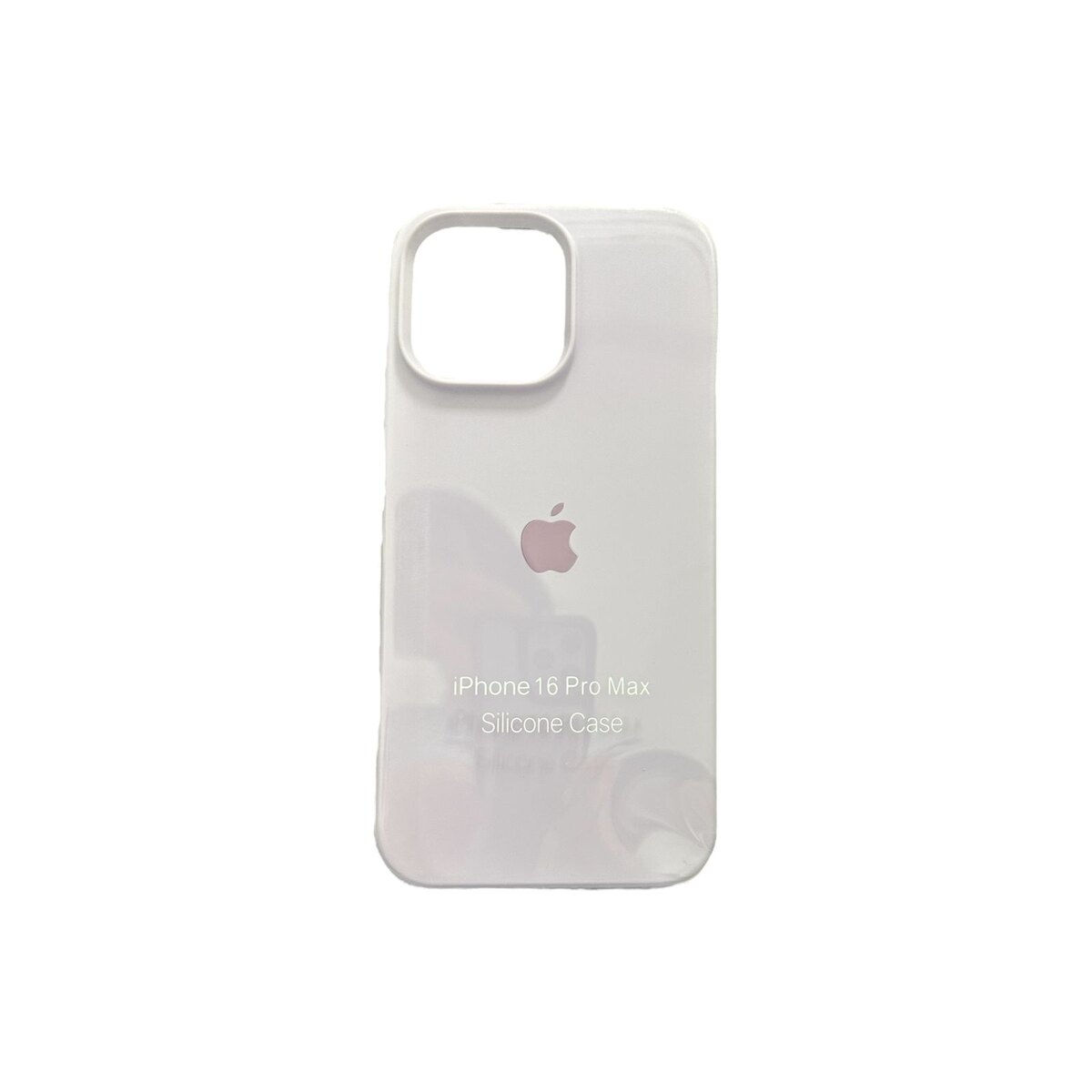 Silicone case lila pastel iphone 16 pro max