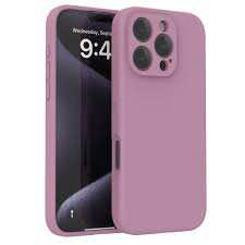 Silicone case magenta iphone 16 pro max