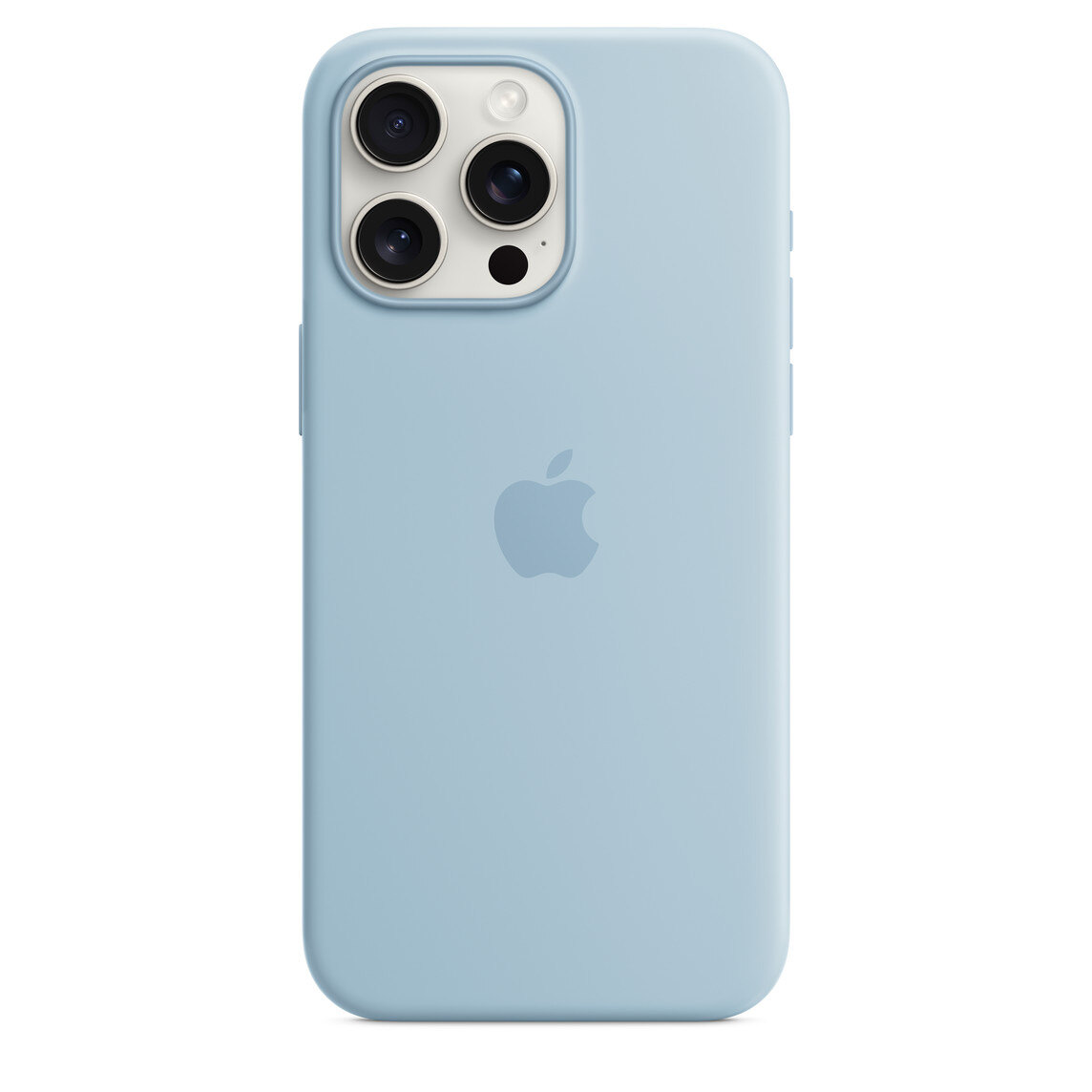 Silicone case azul cielo iphone 15 pro max - Imagen 2