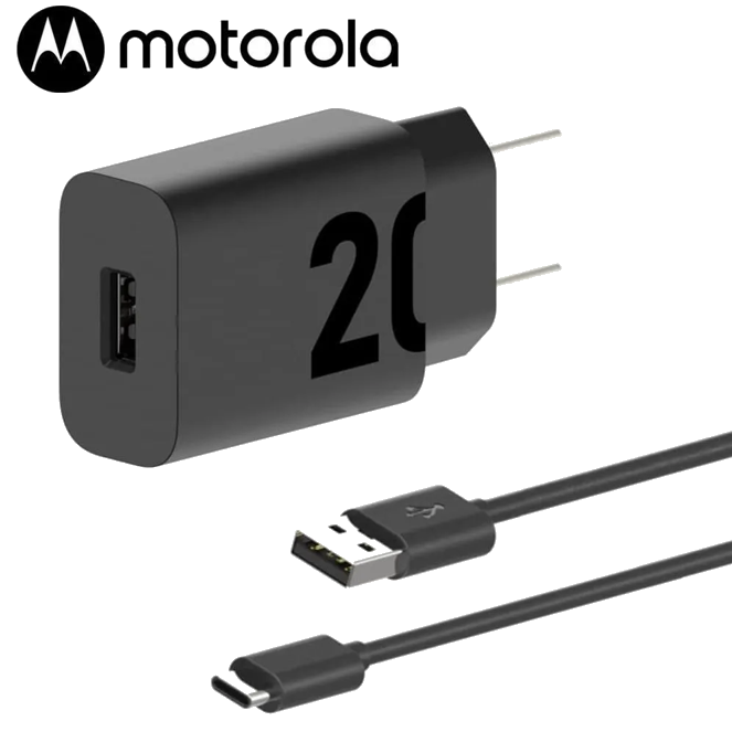 Cargador Completo Motorola 20W